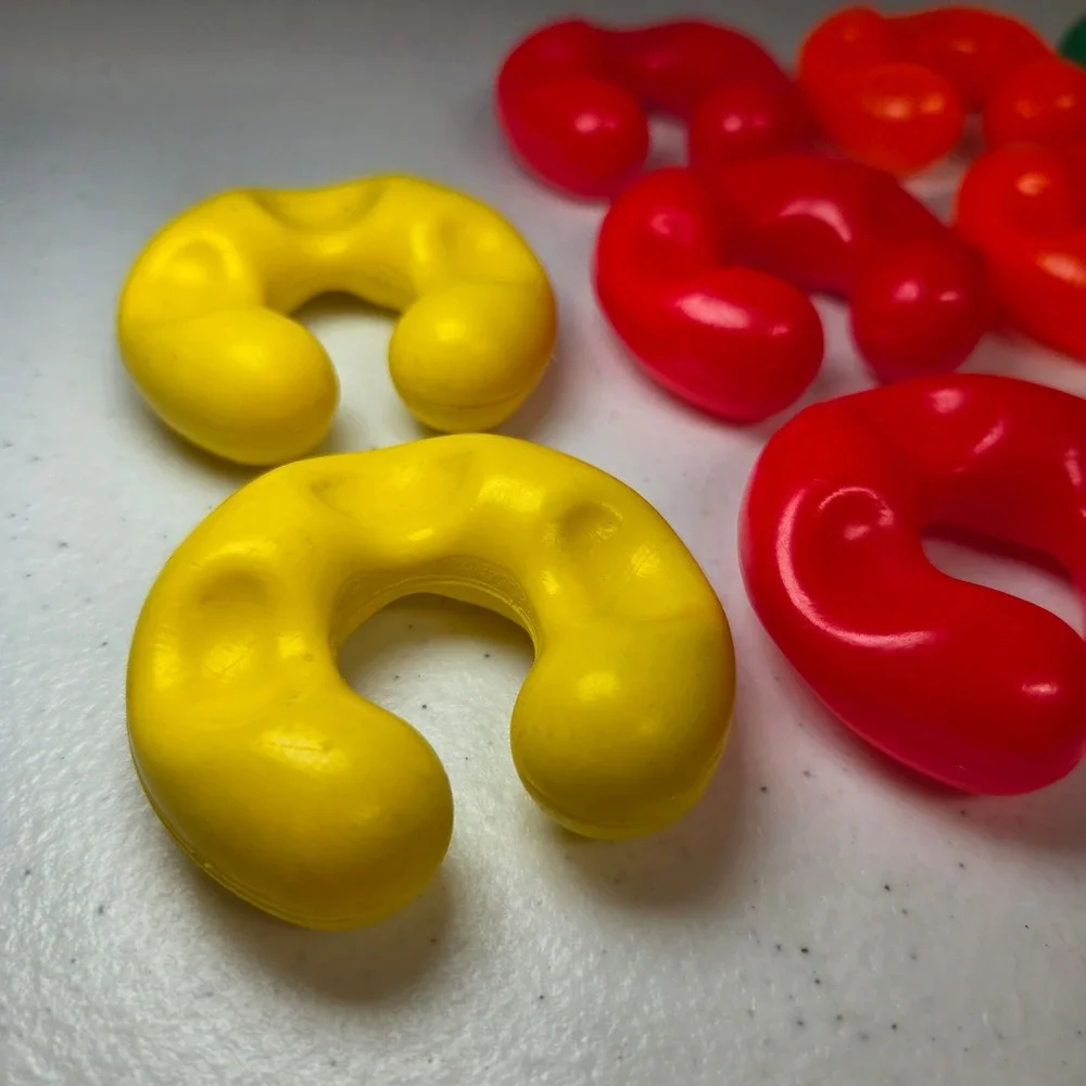 Vintage Fisher Price‎ Plastic Chain Links Toy Primary Colors 14 Pieces